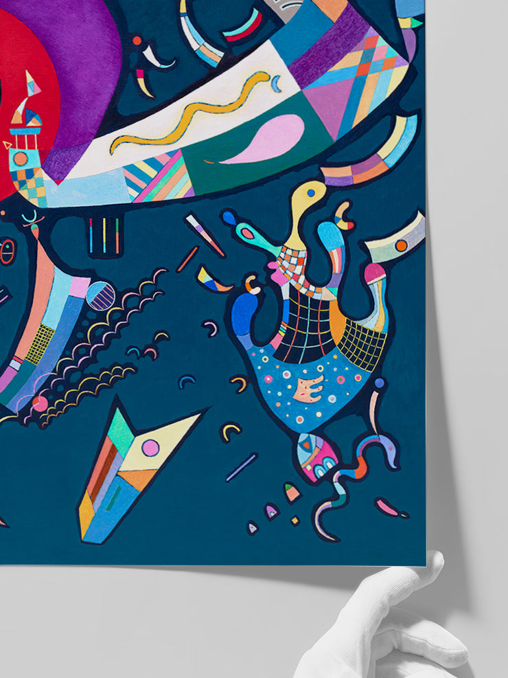 Kandinsky Çemberin Etrafında - Art Print  Poster