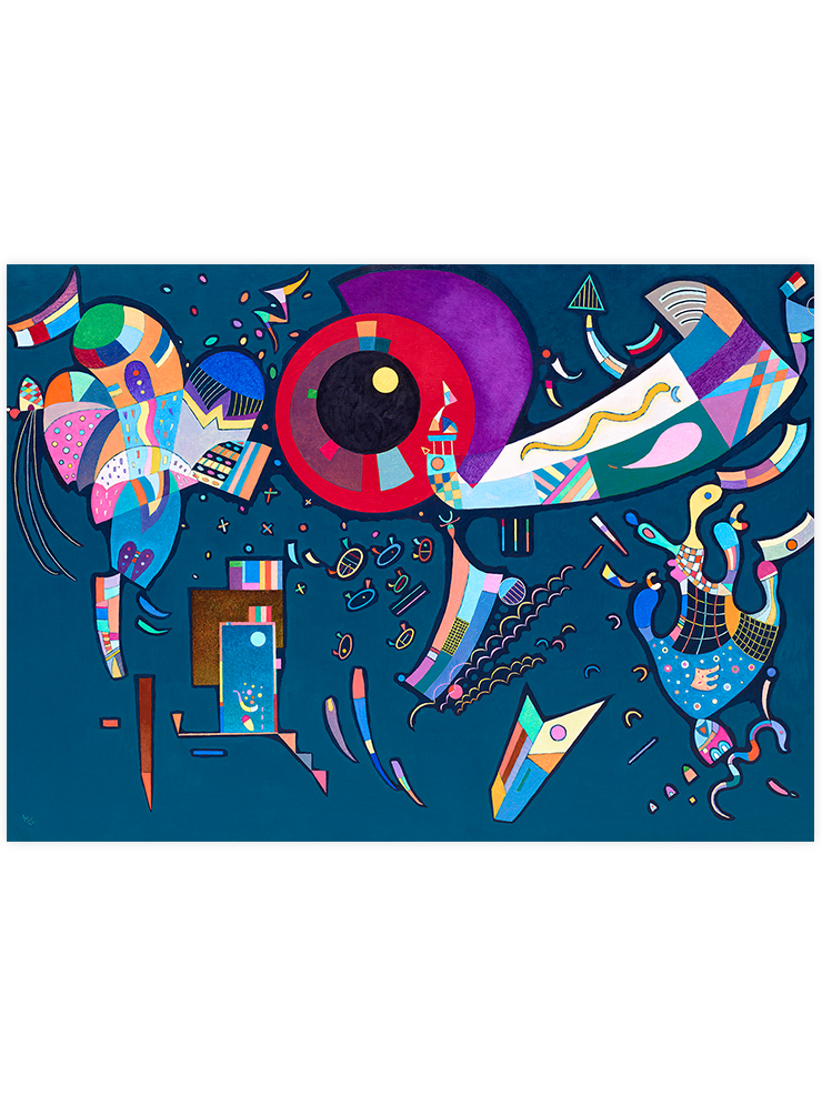 Kandinsky Çemberin Etrafında - Art Print