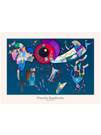 Kandinsky Around the Circle - Art Print