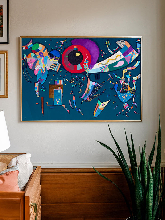 Kandinsky Çemberin Etrafında - Art Print  Poster