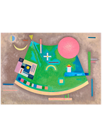 Kandinsky Arrow to Circle - Art Print