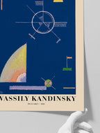 Kandinsky Dull Grey - Art Print