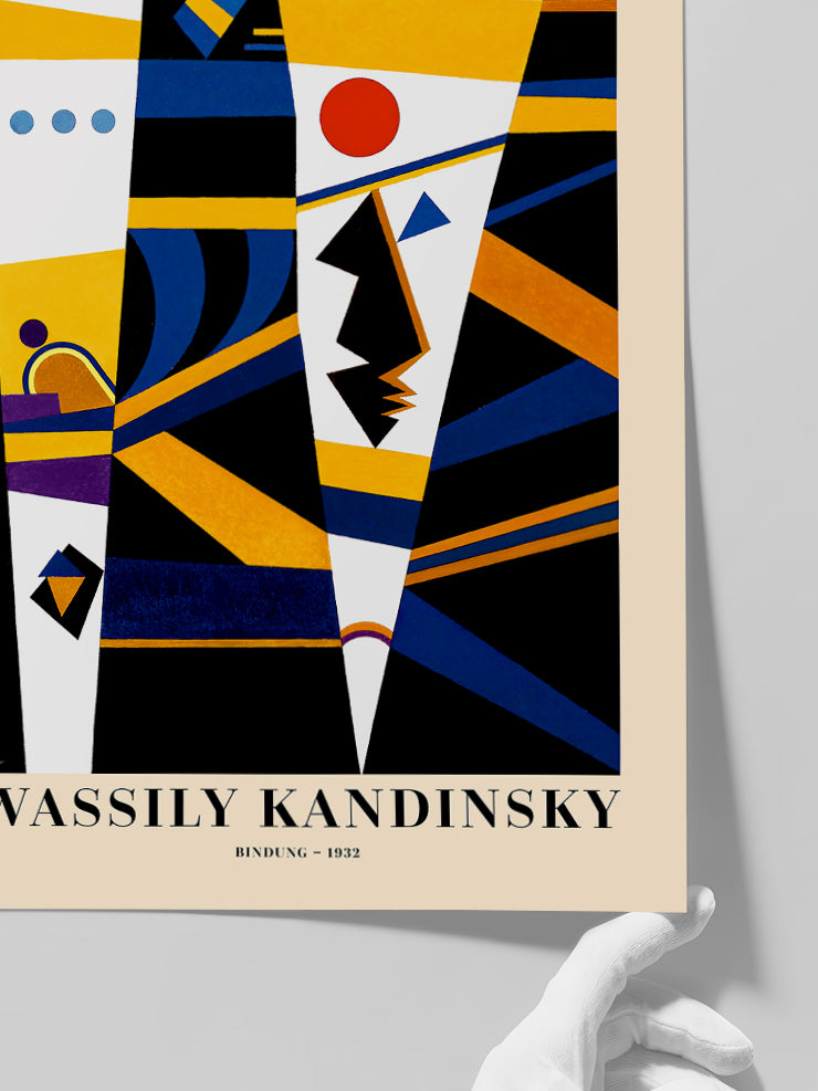 Kandinsky Binding - Art Print  Poster