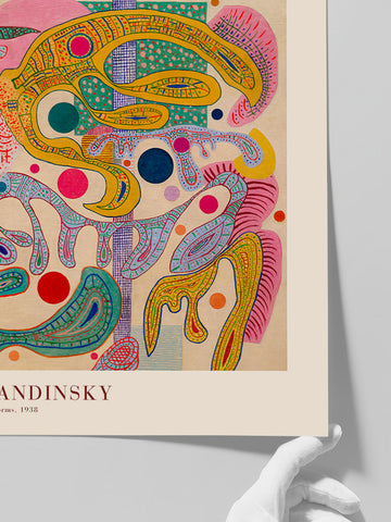 Kandinsky Capricious Forms - Art Print