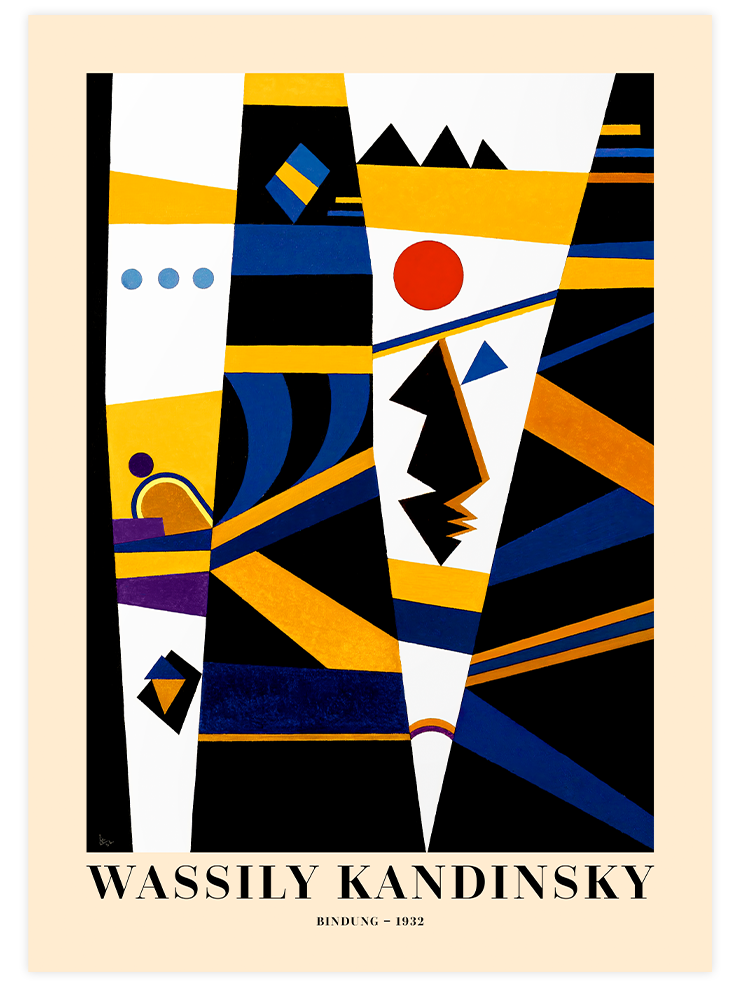 Kandinsky Binding - Art Print Ürün ana görseli