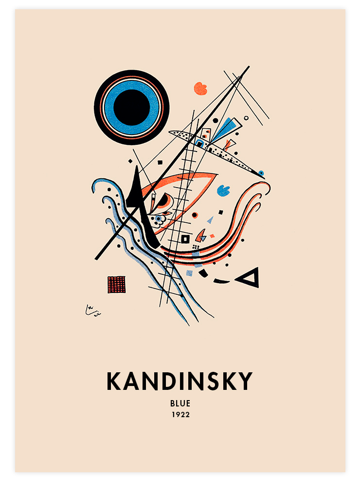 Kandinsky Joyous - Poster Seti Duo  Poster