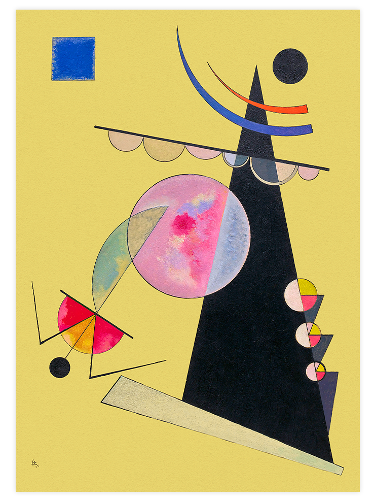 Kandinsky Bright Unity - Art Print