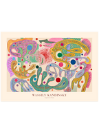 Kandinsky Capricious Forms - Art Print