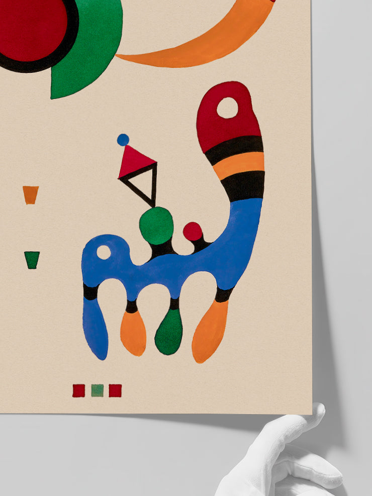 Kandinsky Composition - Art Print  Poster