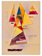 Kandinsky Kompozisyon - Art Print