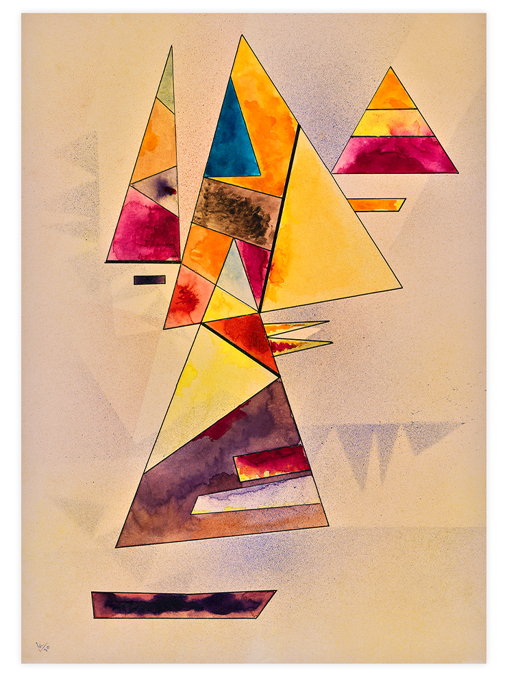 Kandinsky Kompozisyon - Art Print