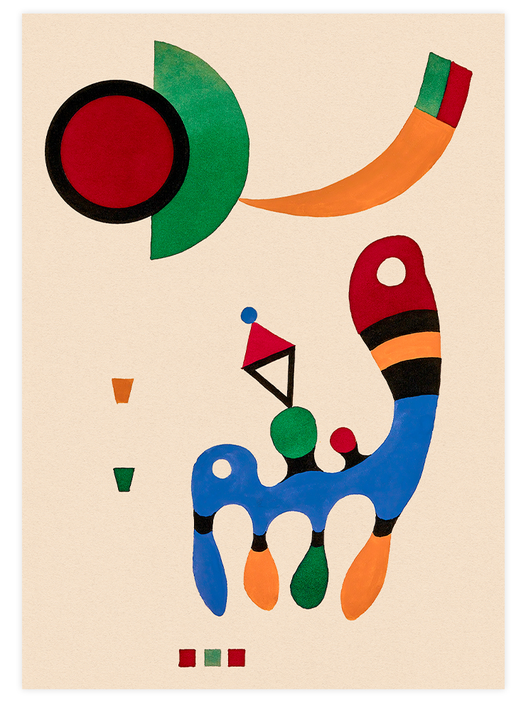 Kandinsky Composition - Art Print