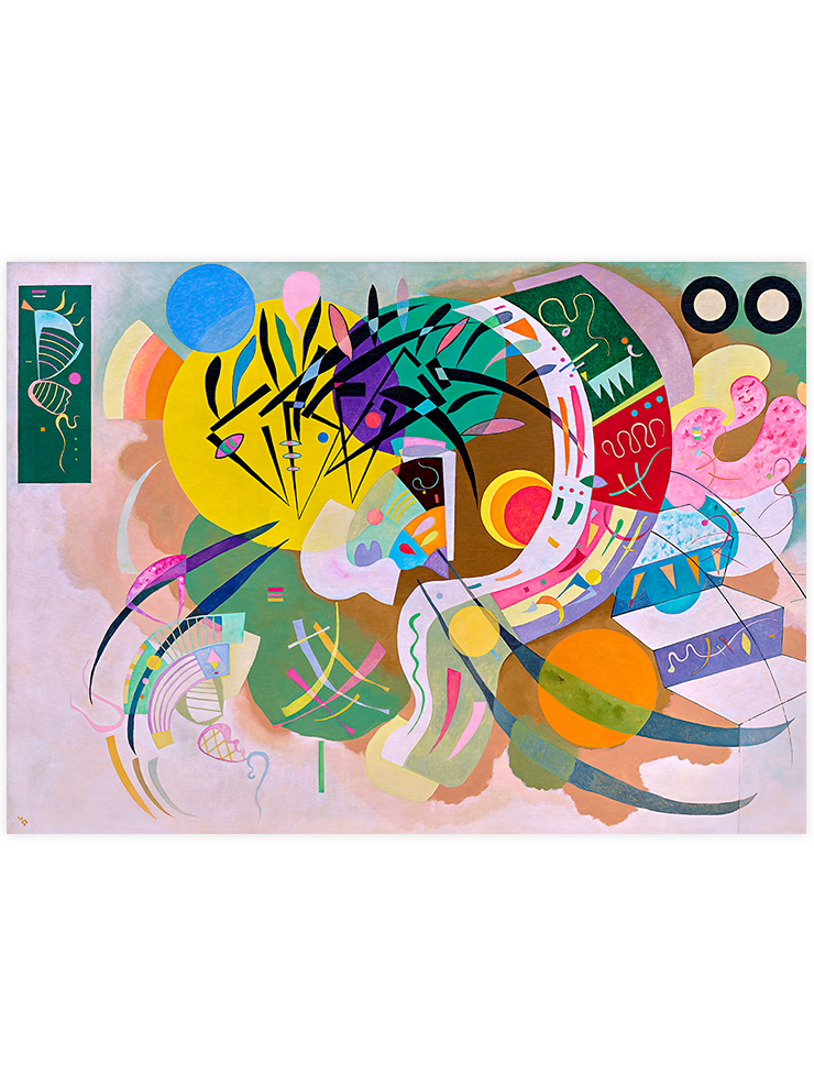Kandinsky Dominant Curve - Art Print Ürün ana görseli