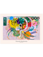Kandinsky Dominant Curve - Art Print