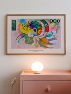 Kandinsky Dominant Curve - Art Print