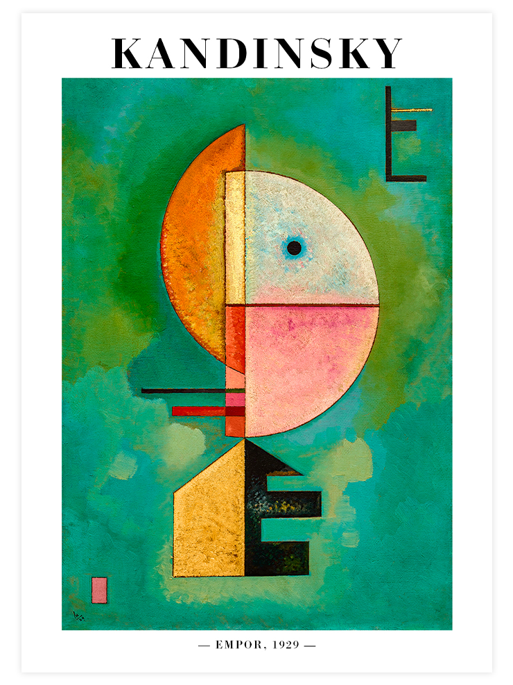 Kandinsky Empor - Art Print Ürün ana görseli