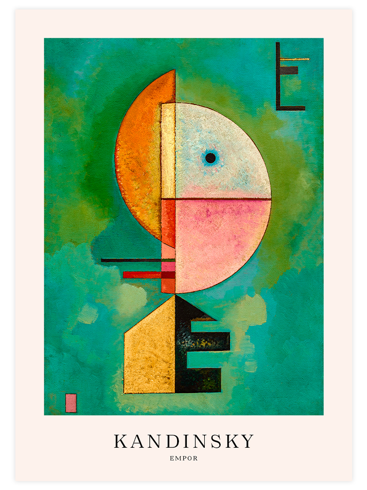 Kandinsky Empor - Art Print