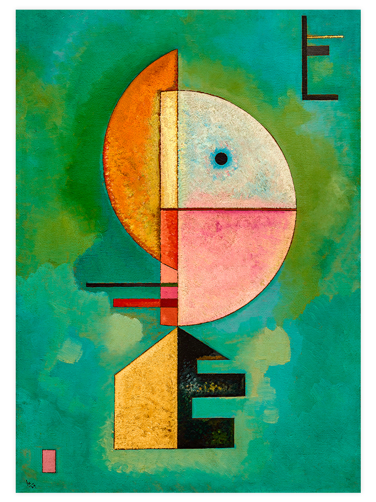 Kandinsky Empor - Art Print