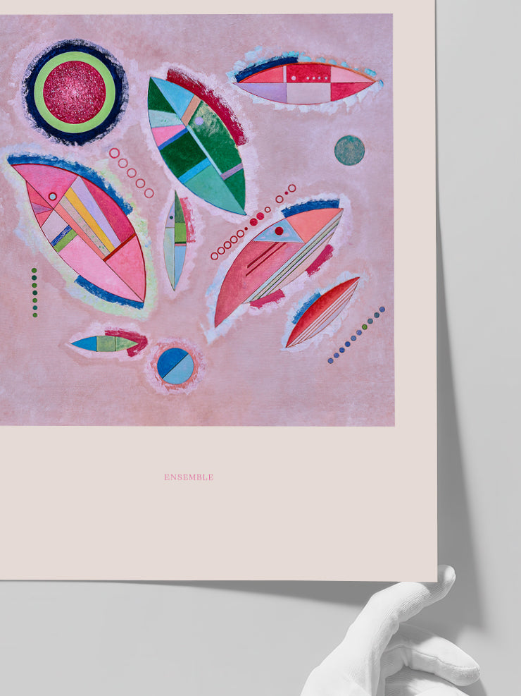 Kandinsky Ensemble - Art Print  Poster