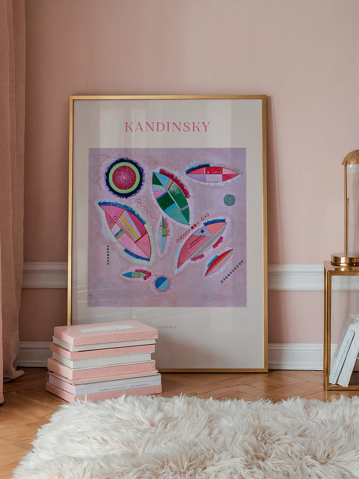 Kandinsky Ensemble - Art Print  Poster