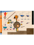 Kandinsky Floating - Art Print