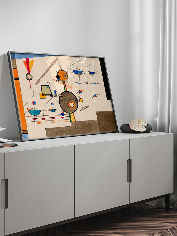 Kandinsky Floating - Art Print Ürün ikincil görseli