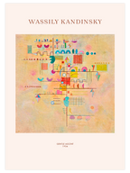 Kandinsky Gentle Ascent - Art Print