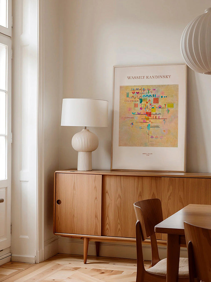 Kandinsky Gentle Ascent - Art Print Ürün ikincil görseli