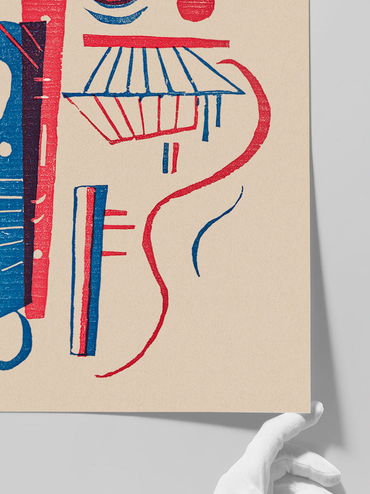Kandinsky Untitled - Art Print  Poster