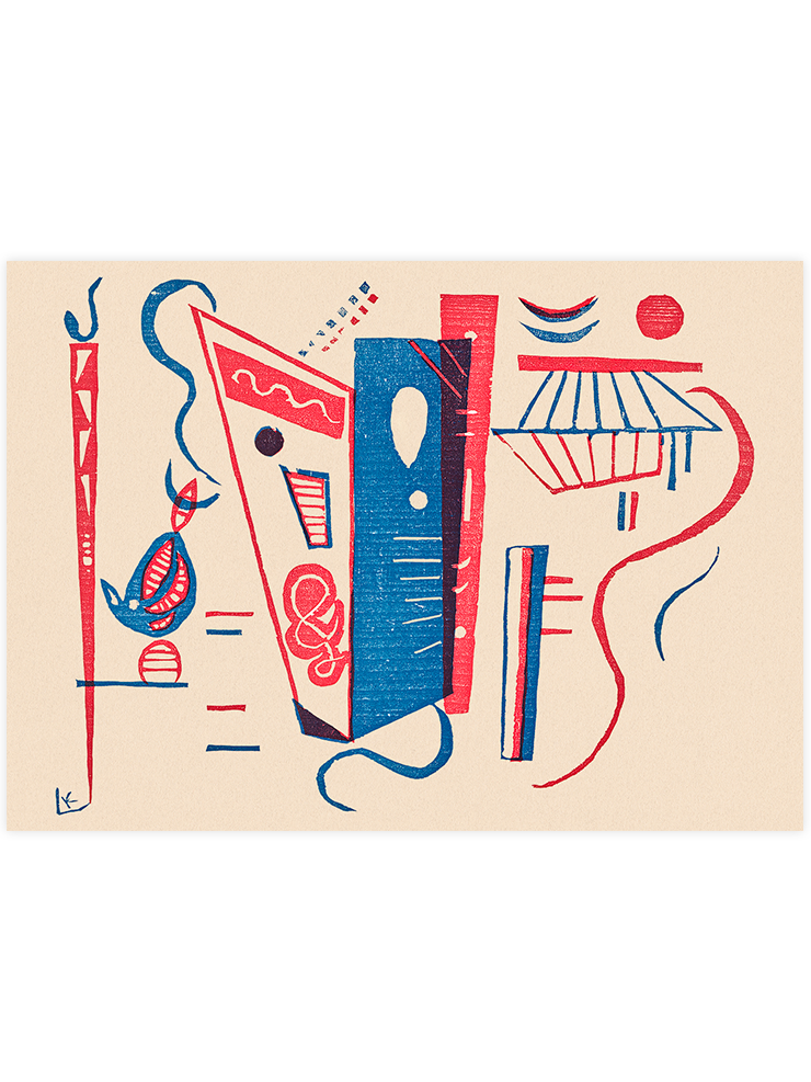 Kandinsky Untitled - Art Print
