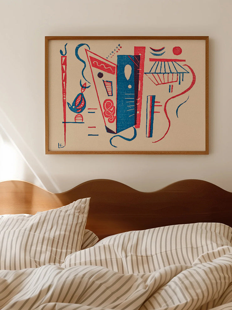 Kandinsky Untitled - Art Print Ürün ikincil görseli