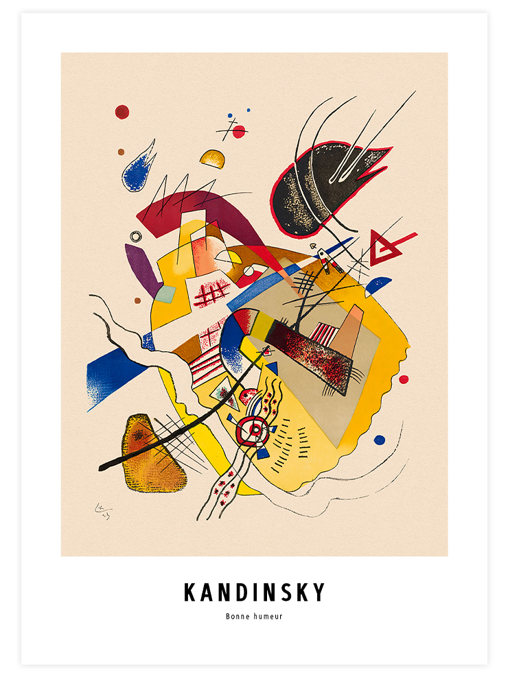 Kandinsky Good Mood - Art Print Ürün ana görseli