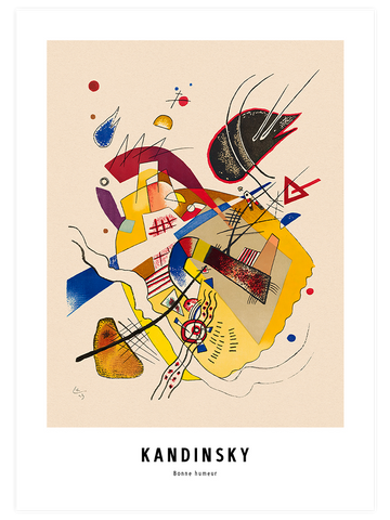 Kandinsky Good Mood - Art Print
