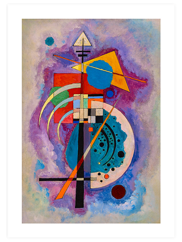 Kandinsky Hommage à Grohmann - Art Print