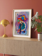 Kandinsky Hommage à Grohmann - Art Print
