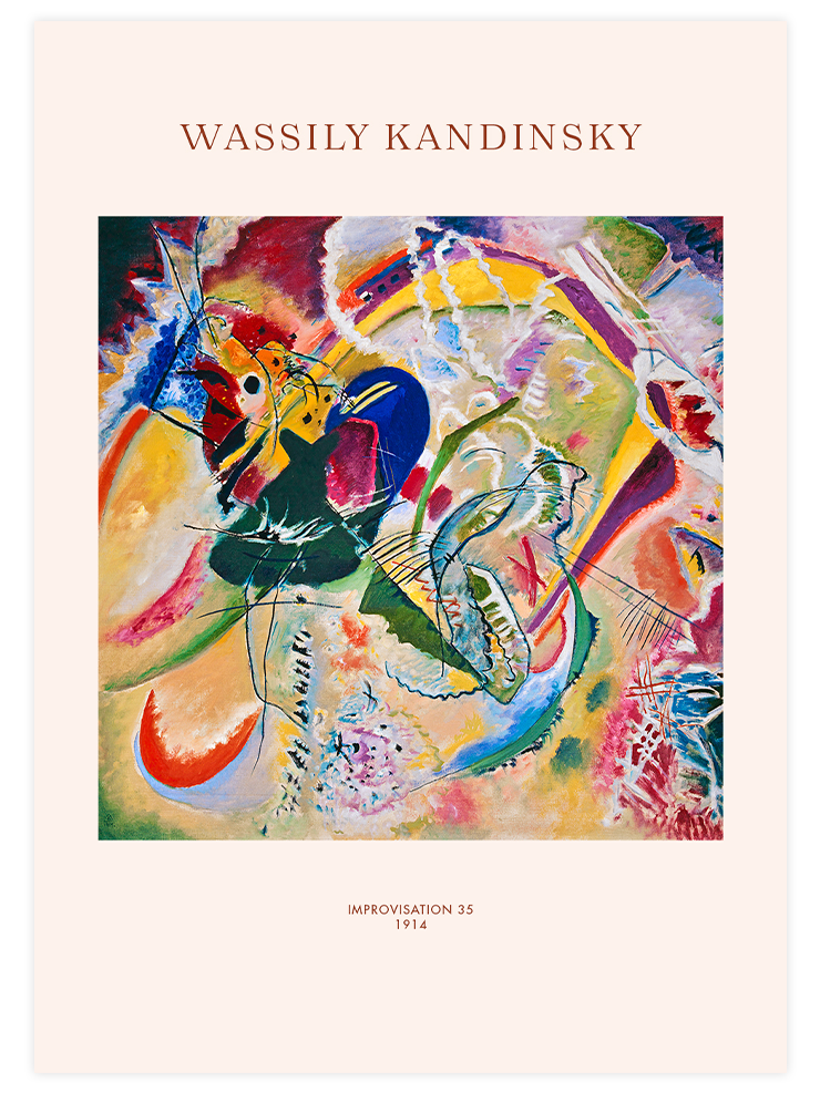Kandinsky Improvisation 35 - Art Print
