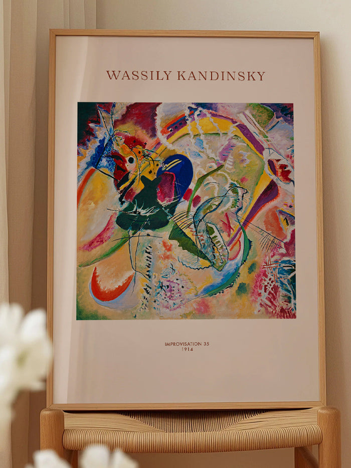 Kandinsky Improvisation 35 - Art Print  Poster