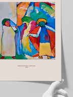 Kandinsky Improvisation 6 (African) - Art Print