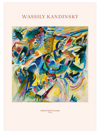 Kandinsky Improvisation Klamm - Art Print