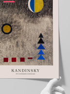 Kandinsky Im Lockeren Schwarz - Art Print