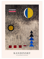Kandinsky Im Lockeren Schwarz - Art Print