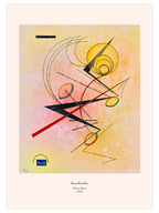 Kandinsky Kleines Warm - Art Print