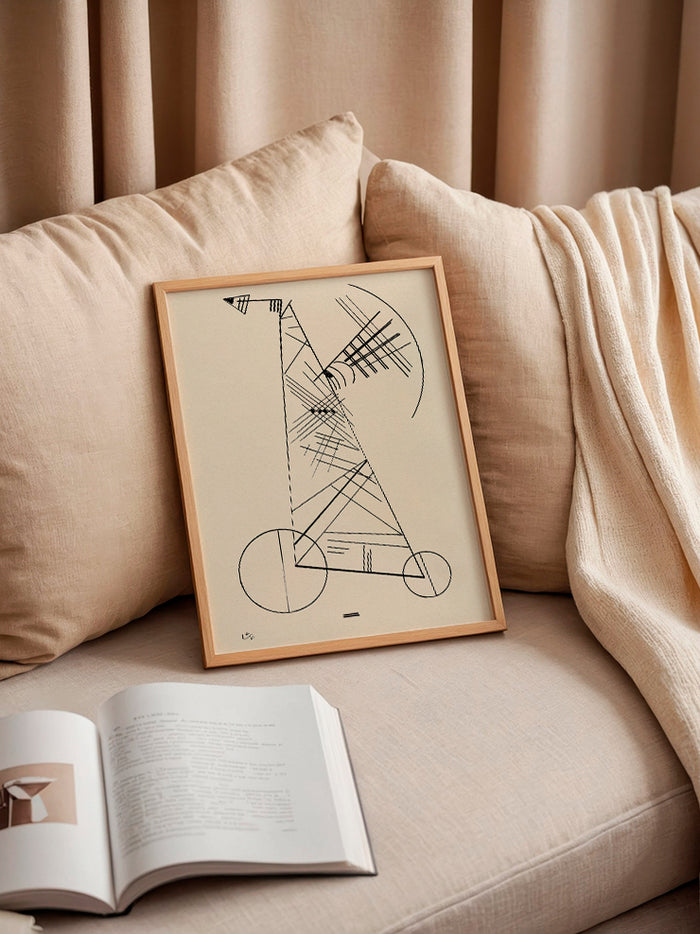 Kandinsky Art N6 - Art Print  Poster
