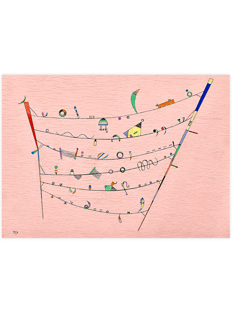 Kandinsky Little Accents - Art Print