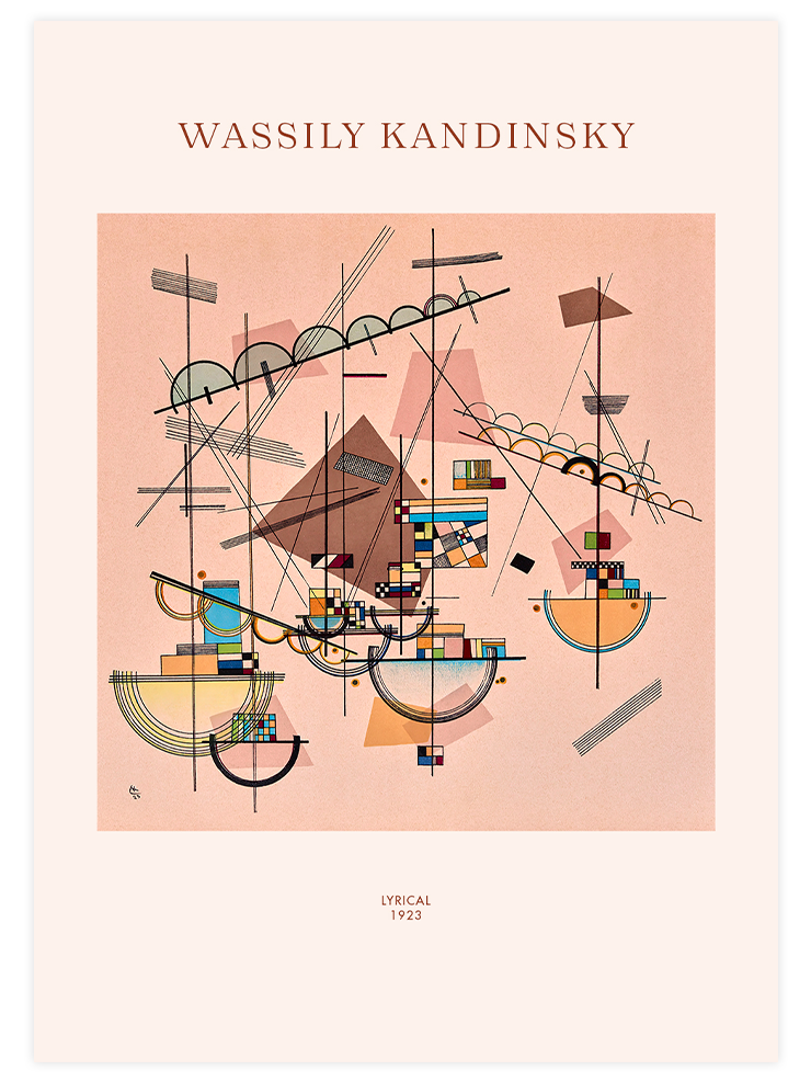 Kandinsky Lyrical - Art Print Ürün ana görseli