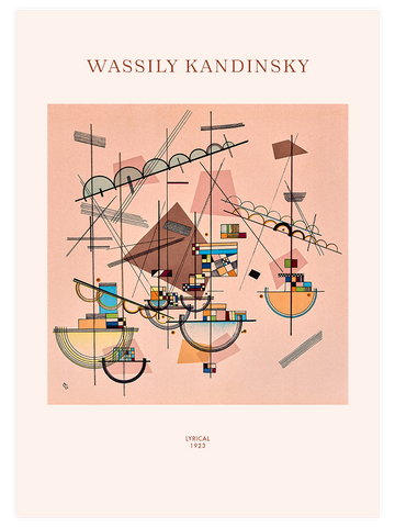Kandinsky Lyrical - Art Print