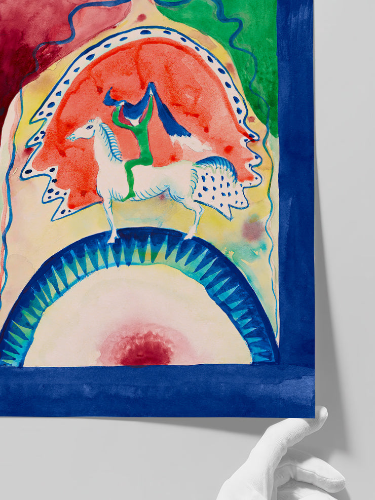 Kandinsky The Blue Rider - Art Print