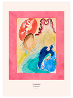 Kandinsky Mavi Süvari VI - Art Print