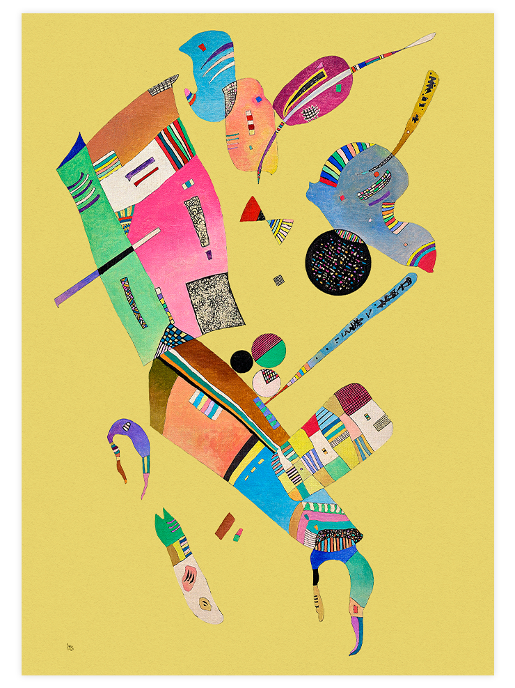 Kandinsky Moderation - Art Print