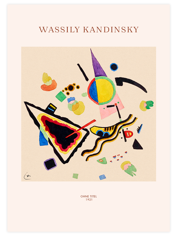Kandinsky Ohne Titel - Art Print Ürün ana görseli